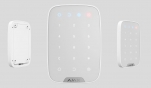 Ajax KeyPad - Brezžična tipkovnica na dotik (bela barva)